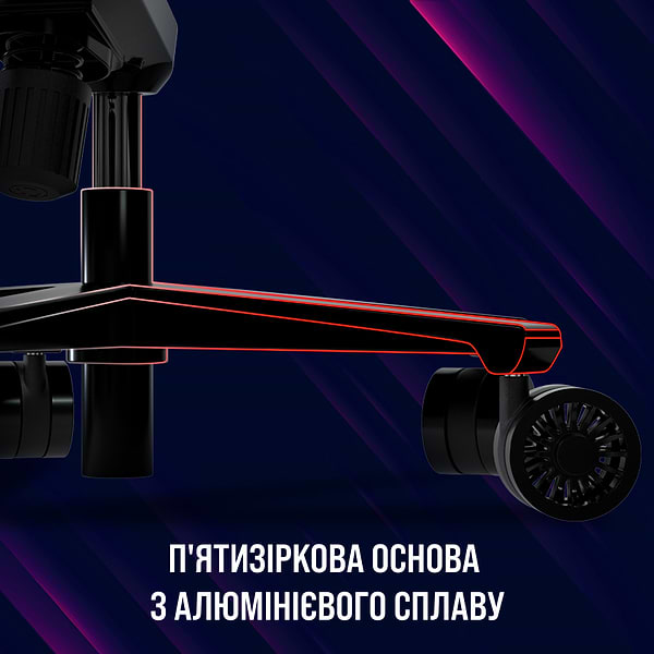 Фото - Кресло для геймеров Lorgar Base 311 Black Blue (LRG-CHR311BBL)