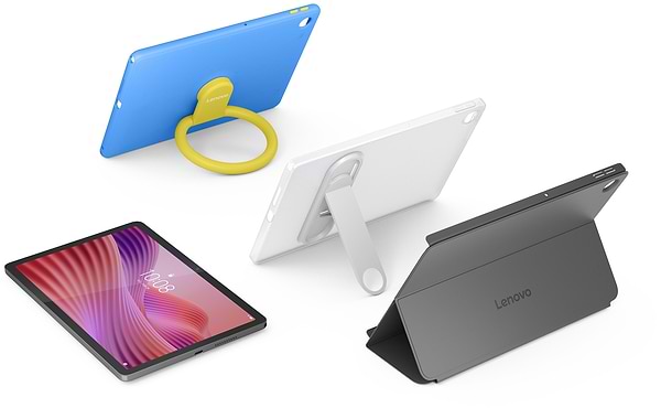 Фото - Уценка - Планшет Lenovo Tab 4/128 WiFi (ZAEH0006UA) Luna Grey+Clear Case