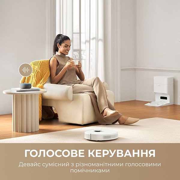 Фото - Робот-пылесос моющий Dreame D10 Plus Gen 2 White (RLD32GD)