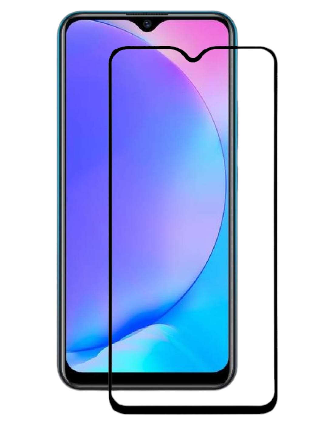 Захисне скло для смартфону BeCover Vivo Y17 Black (703947)