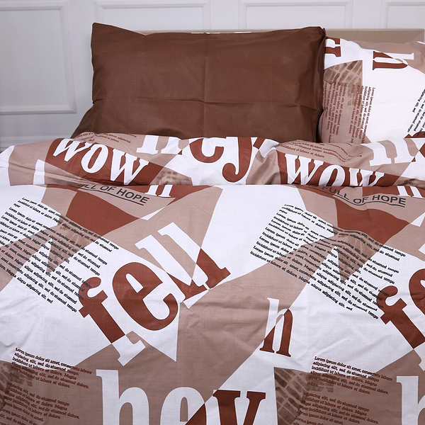 Фото - Комплект постільної білизни MirSon Бязь Ranforce Elite 17-0534 Patsy 175х210 см (2200004672649)