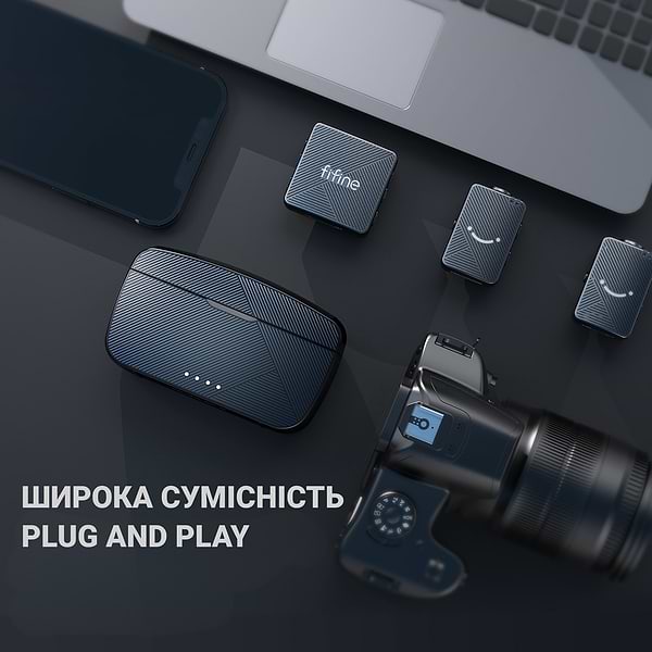 Фото - Мікрофон для смартфона Fifine M9