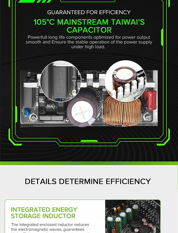 Фото - Блок живлення для ПК Gamemax GX-800