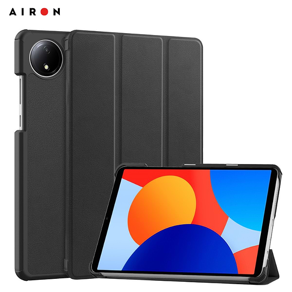 Фото - Чохол для планшета AIRON Premium for Xiaomi Redmi Pad SE 8.7'' 2024 із захисною плівкою та серветкою Black (4822356758486)