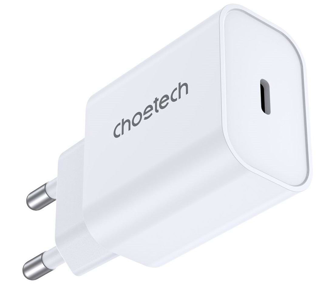 Сетевое зарядное устройство Choetech PowiX USB-C PD 30W Mini Wall Charger White (PD3041-EU-WH)