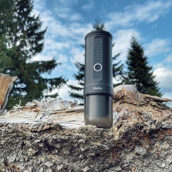 Фото - Портативная кофеварка OUTIN Space Grey в дорожном футляре OTEM-01-SG-BAG