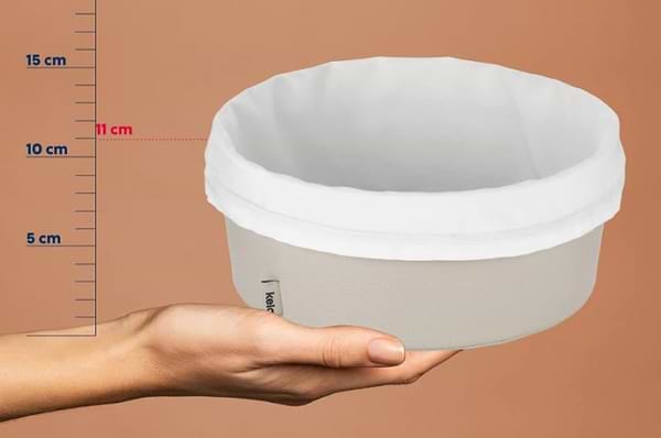 Фото - Хлебница Kela Grana 28х11 см серебристо-серая (12546)