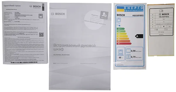 Фото - Духовой шкаф электрический Bosch HBJ558YB0Q
