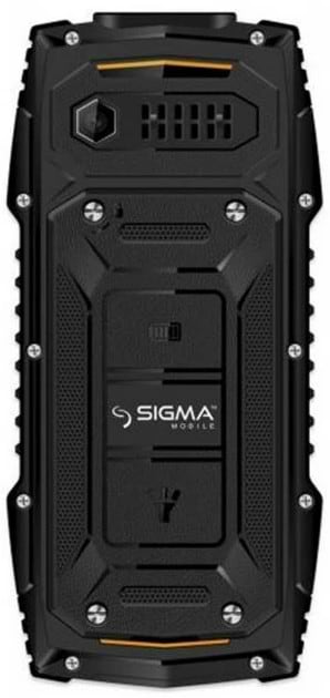 Фото - Мобільний телефон Sigma mobile X-treme AZ68 Black Orange (4827798374917)