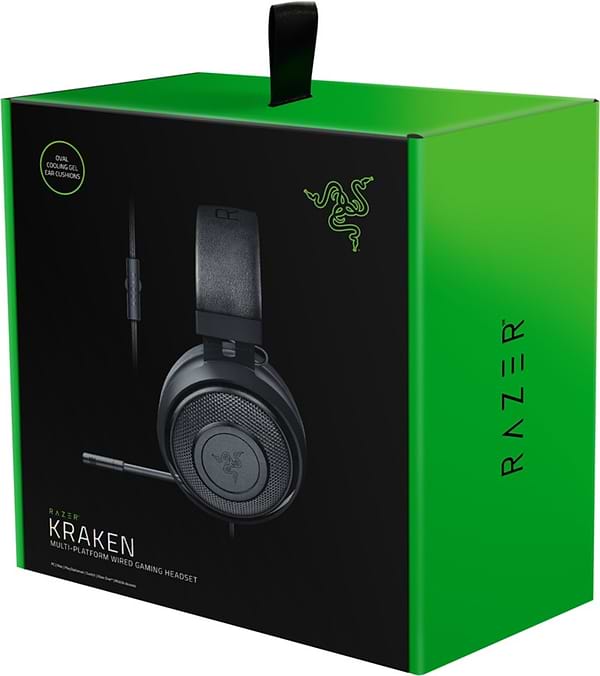 Фото - Гарнитура проводная игровая Razer Kraken Black (RZ04-02830100-R3U1)