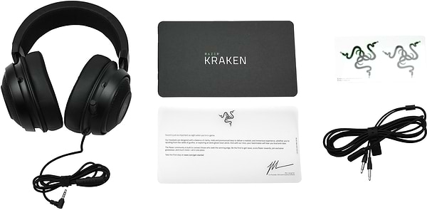 Фото - Гарнитура проводная игровая Razer Kraken Black (RZ04-02830100-R3U1)