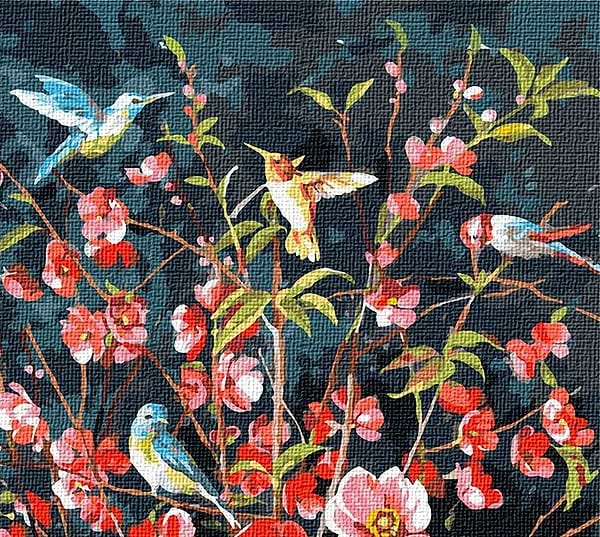 Фото - Картина по номерам Ideyka "С любовью" 40 * 50 см (KHO3119)