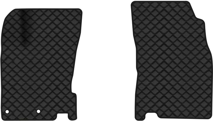 Коврики из экокожи в салон авто передние EVAtech ECO для Qashqai (J11) Nissan 2013-2021 2 поколение SUV EU NS3192AE2AV2BBB