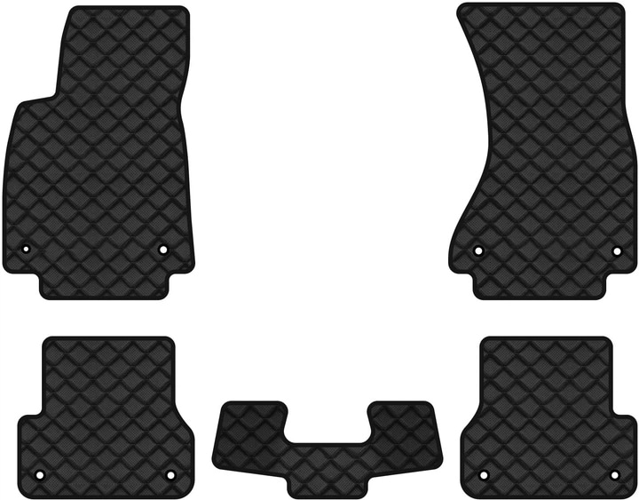 Килимки з екошкіри в салон авто EVAtech ECO для A6 (C7) Audi 2011-2017 4 покоління Sedan EU AU35CB5AV8BBB