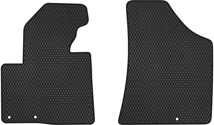 EVA килимки в салон авто передні EVAtech для Santa FE (CM) Restyling (Floor Gas Pedal) 5 seats Hyundai 2010-2012 2 покоління SUV USA HY13946AG2KD3RBB