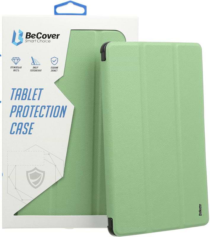 Чохол для планшету BeCover Soft Edge for Lenovo Tab M10 Plus TB-125F (3rd Gen) 10.61" Green (708333) - Фото 1