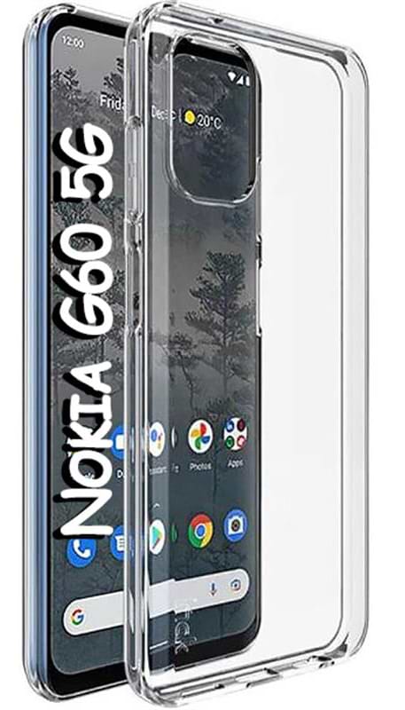 Купити Чохол для смартфону BeCover for Nokia G60 5G Transparancy (708648) - Фото 1 Чохол для смартфону BeCover for Nokia G60 5G Transparancy (708648) - Фото 1