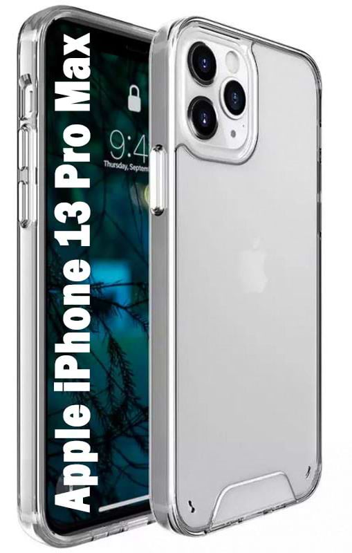 Чохол для смартфону
 BeCover Space Case for Apple iPhone 13 Pro Max Transparancy (708580) - Фото 1