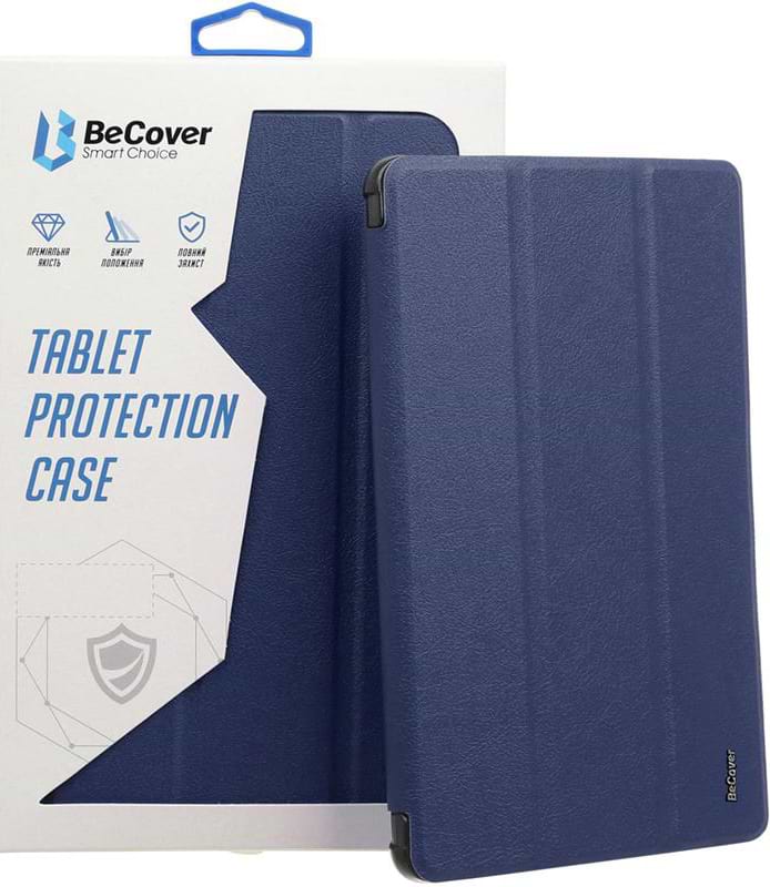 Чехол для планшета BeCover Smart for Nokia T20 10.4" Deep Blue (708042) - Фото 1