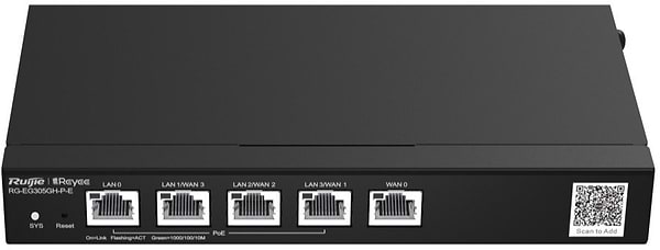 Фото - Маршрутизатор VPN Ruijie RG-EG305GH-P-E