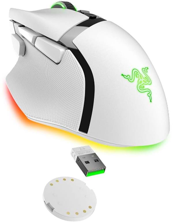 Фото - Мышь беспроводная игровая Razer Basilisk V3 Pro WL White (RZ01-04620200-R3G1)