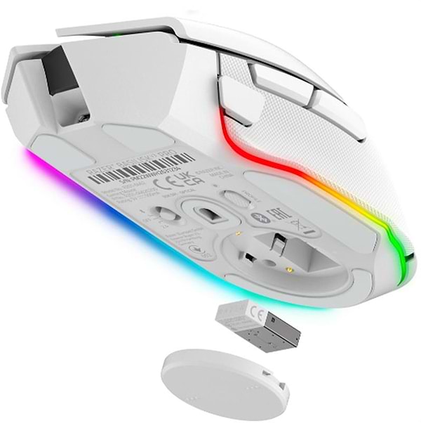 Фото - Мышь беспроводная игровая Razer Basilisk V3 Pro WL White (RZ01-04620200-R3G1)