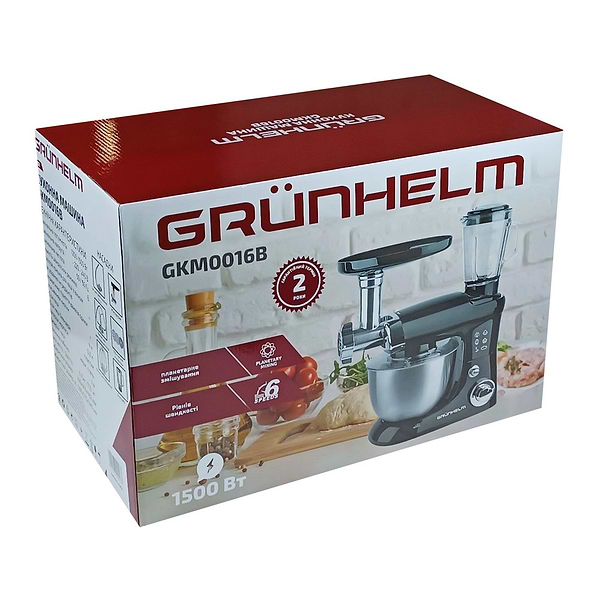 Фото - Кухонна машина Grunhelm GKM0016B