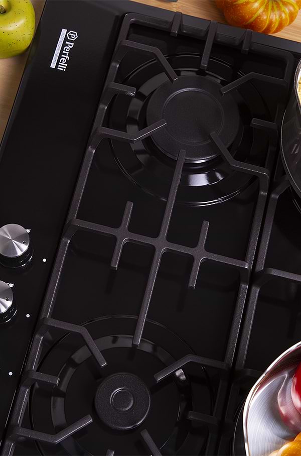 Фото - Варочная панель газовая Perfelli HGM 61020 BL