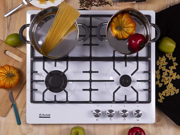 Фото - Варочная панель газовая Perfelli HGM 61020 WH