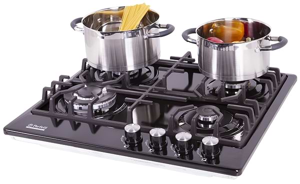 Фото - Варочная панель газовая Perfelli HGM 61620 BL