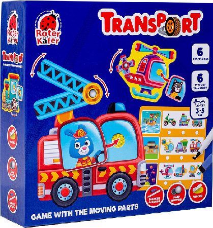 Настольная игра (3-4 года) Roter Kafer Транспорт (RK1320-01)