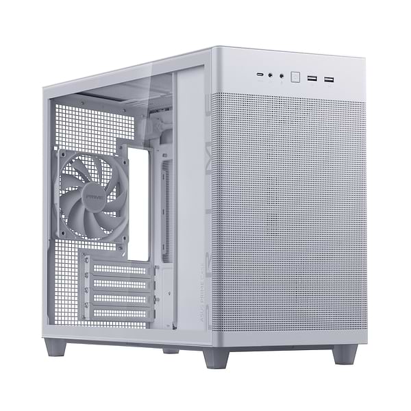 Фото - Корпус Asus Prime AP201 White Tempered Glass без БП