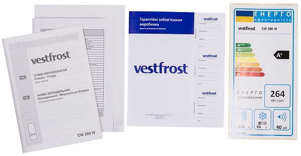 Фото - Холодильник Vestfrost CW286W