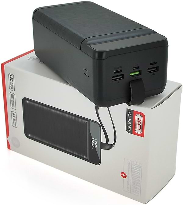 Фото - Батарея мобильная XO 60000mAh Black (XO-PR159)