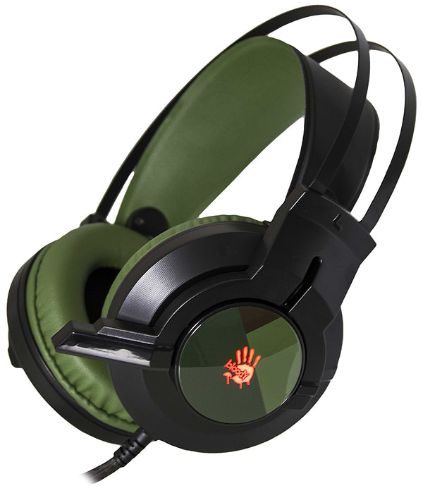 Фото - Гарнітура дротова ігрова Bloody J437 (Army Green)