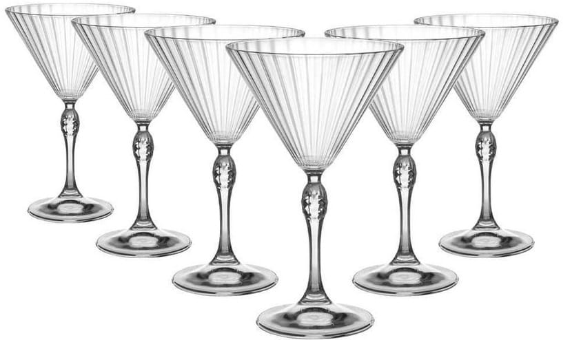 Набор бокалов Bormioli Rocco America '20s Martini  6x250 мл (122142BB9021990) - Фото 1