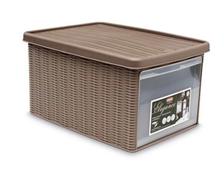 Корзина для белья Stefanplast ELEGANCE 39х29х21 см (30002)