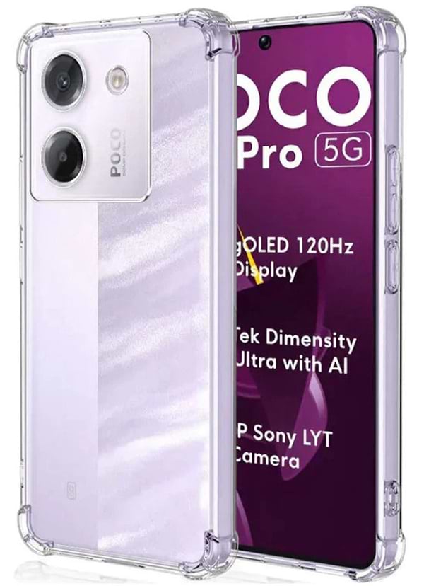 Фото - Чохол для смартфону BeCover Anti-Shock for Poco M7 Pro 5G Clear (713809)