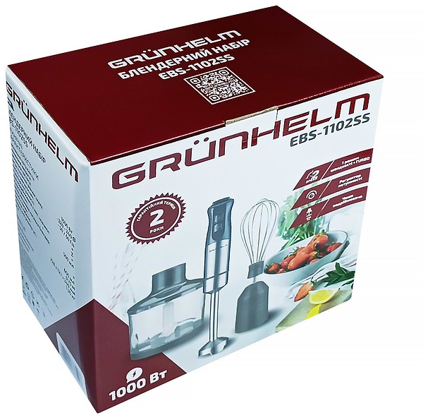 Фото - Блендер погружной Grunhelm EBS-1102SS