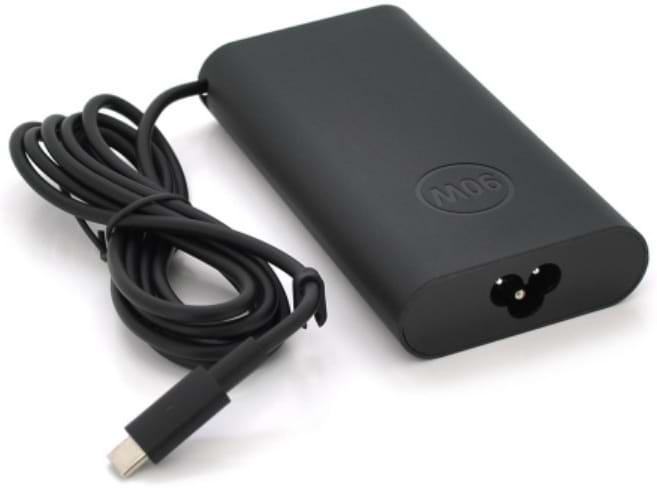 Зарядний пристрій для ноутбука Merlion Dell 90W USB Type-C + каб.живл. (LDL90/Type-C/28339) - Фото 1