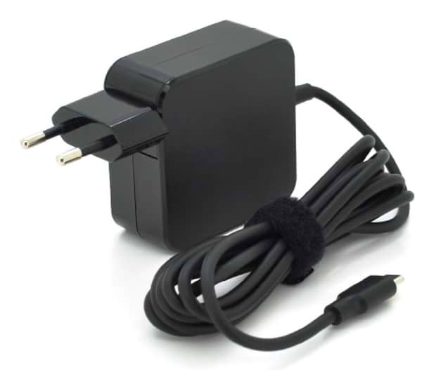 Фото - Зарядное устройство для ноутбука Merlion Asus 45W USB Type-C + каб.пит. (LAS45/Type-C/28336)