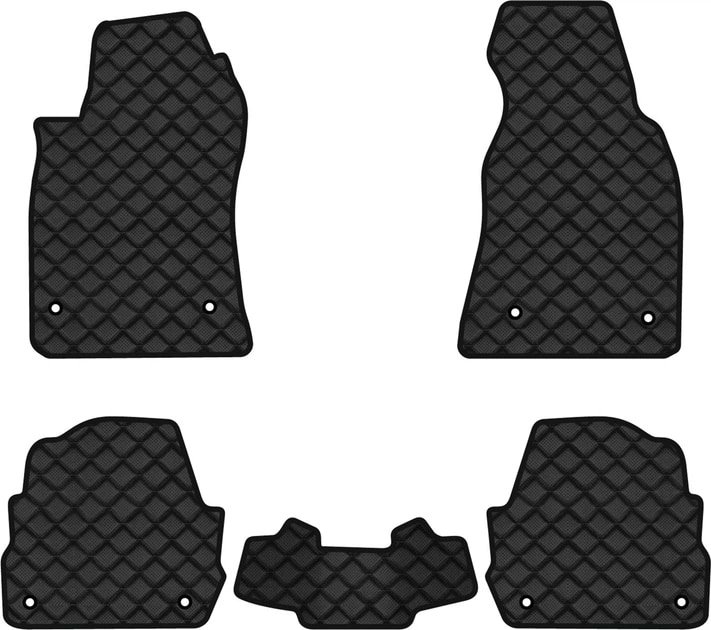 Килимки з екошкіри в салон авто EVAtech ECO для A6 (C5) FWD Restyling Audi 2001-2004 2 покоління Combi EU AU32841CGK5AV8BBB