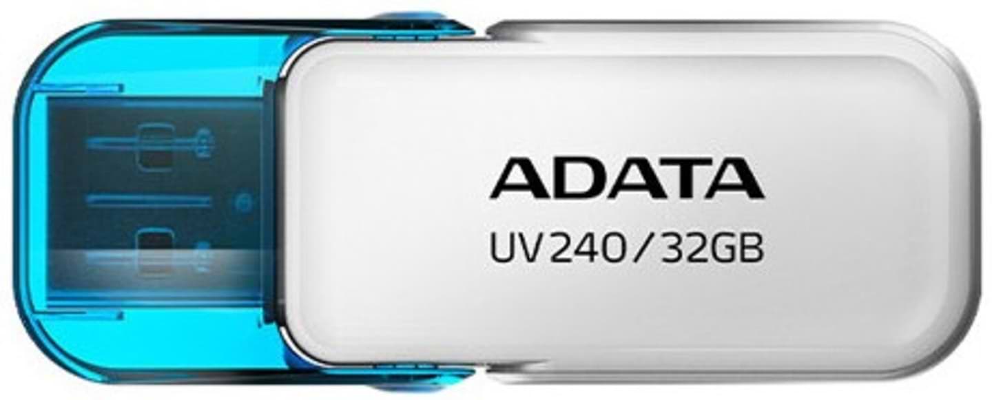 Флеш USB ADATA UV240 32GB USB 2.0 White (AUV240-32G-RWH)