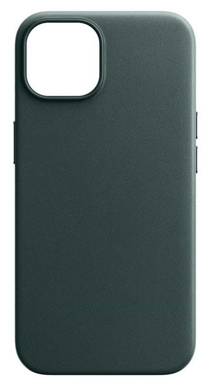 Чохол для смартфону Armorstandart Fake Leather for Apple iPhone 14 Shirt Green (ARM64393) - Фото 1