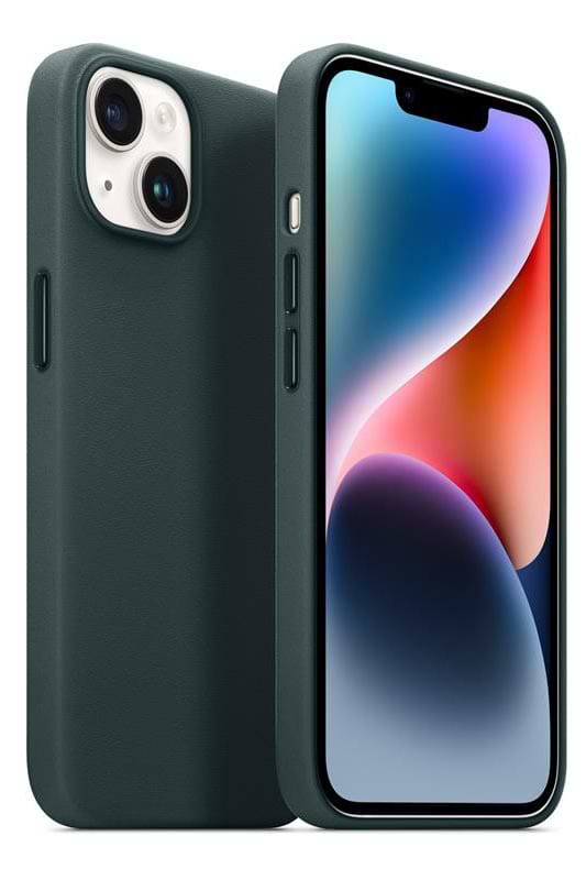 Фото - Чохол для смартфону Armorstandart Fake Leather for Apple iPhone 14 Shirt Green (ARM64393)