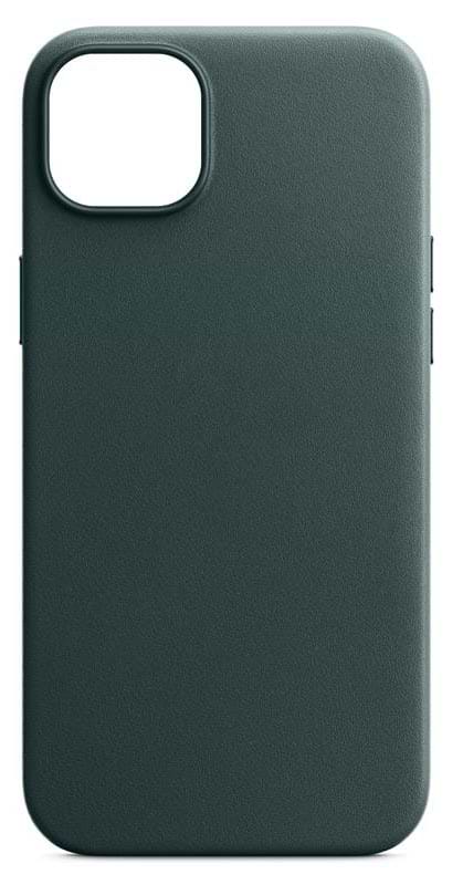 Чохол для смартфону Armorstandart Fake Leather for Apple iPhone 14 Plus Shirt Green (ARM64396) - Фото 1