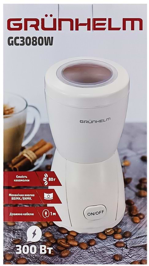 Фото - Кофемолка Grunhelm GС-3080W