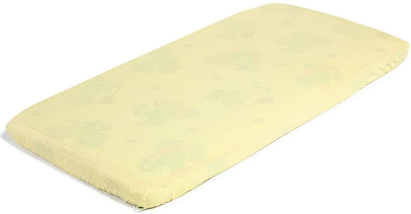 Фото - Наматрасник детский ЕКО ПУПС непромокаемый чехол Premium размер 60х120х12 см Желтый (ПНАМЧ12060ж)
