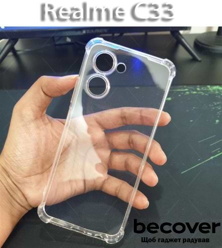 Фото - Чохол для смартфону BeCover Anti-Shock for Realme C33 Clear (708922)
