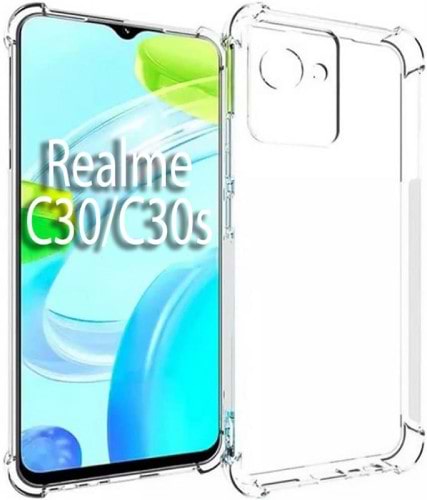 Фото - Чохол для смартфону BeCover Anti-Shock for Realme C30/C30s Clear (708925) Фото - Чохол для смартфону BeCover Anti-Shock for Realme C30/C30s Clear (708925)